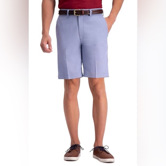 Louis Raphael‎ men’s size 34 fine cotton shorts flat front with pockets - Picture 1 of 13